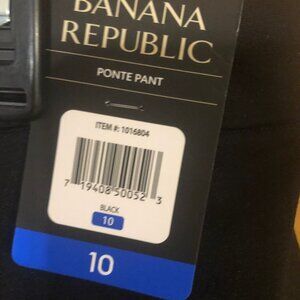 New with Tags Banana Republic Ponte Pants Size 10